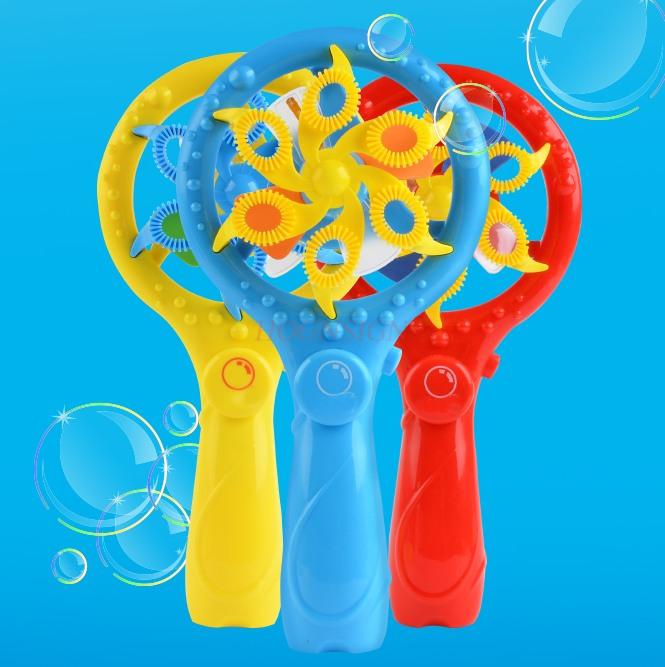 Children'S Bubble Blowing Water Stick Toys Electric Music Safety Non-Toxic Bubble Machine Bubble Gun