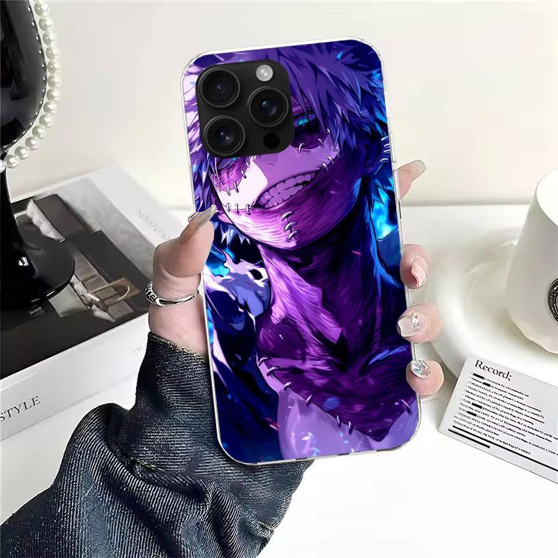 Dabi MHA My Hero A-Academy Soft Phone Case For IPhone 11 17 Air 16E 16 Pro Max 15 + 14 Plus 13 Mini 12 Apple 7 SE 8 Fundas Coque