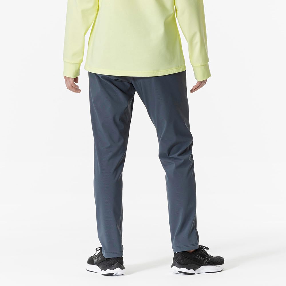 Mizuno Tech Shield Training Ombre Size XL MC-LINE Women's Pants, Windproof, Stretch, Water-Repellent, Blue-Gray, (32MDA860)