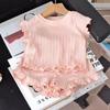 Baby Girl Summer Outfit Breathable Soft Sleeveless Set Trendy Toddler Clothes 2 Piece Fashionable Infant Clothing