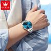 OLEVS Mens Watch Business Quartz Watch Waterproof Luminous Watch For Man Dual Calendar Display Mens Gifts