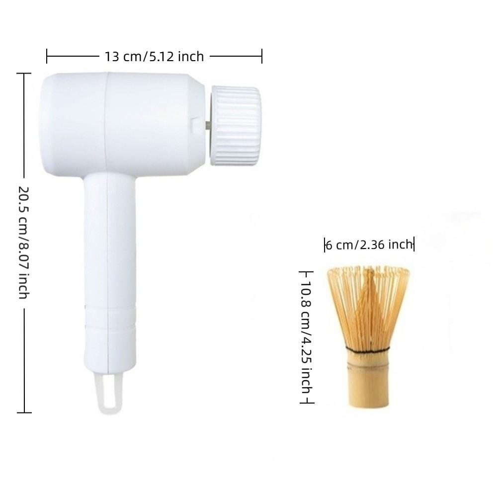 Rechargeable Electric Matcha Whisk Quickly Whisking Handheld Matcha Blender Low Noise One Button Start Matcha Whisk Device