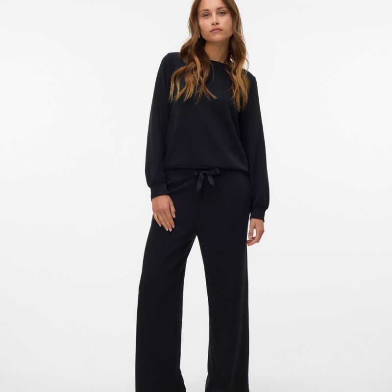 

Pantalon d ensemble confort hali cordons rubans Femme VERO MODA L чёрный