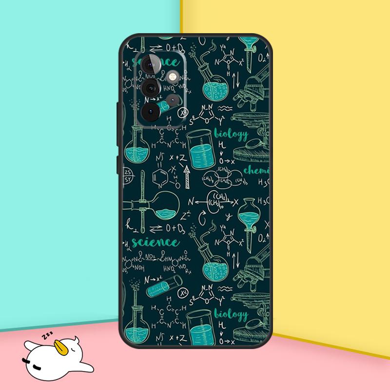 Symbol Math Science Physics Formulas Case For Samsung Galaxy A16 A06 A26 A36 A56 A53 A32 A52 A33 A13 A55 A35 A15 A14 A34 A54 A17