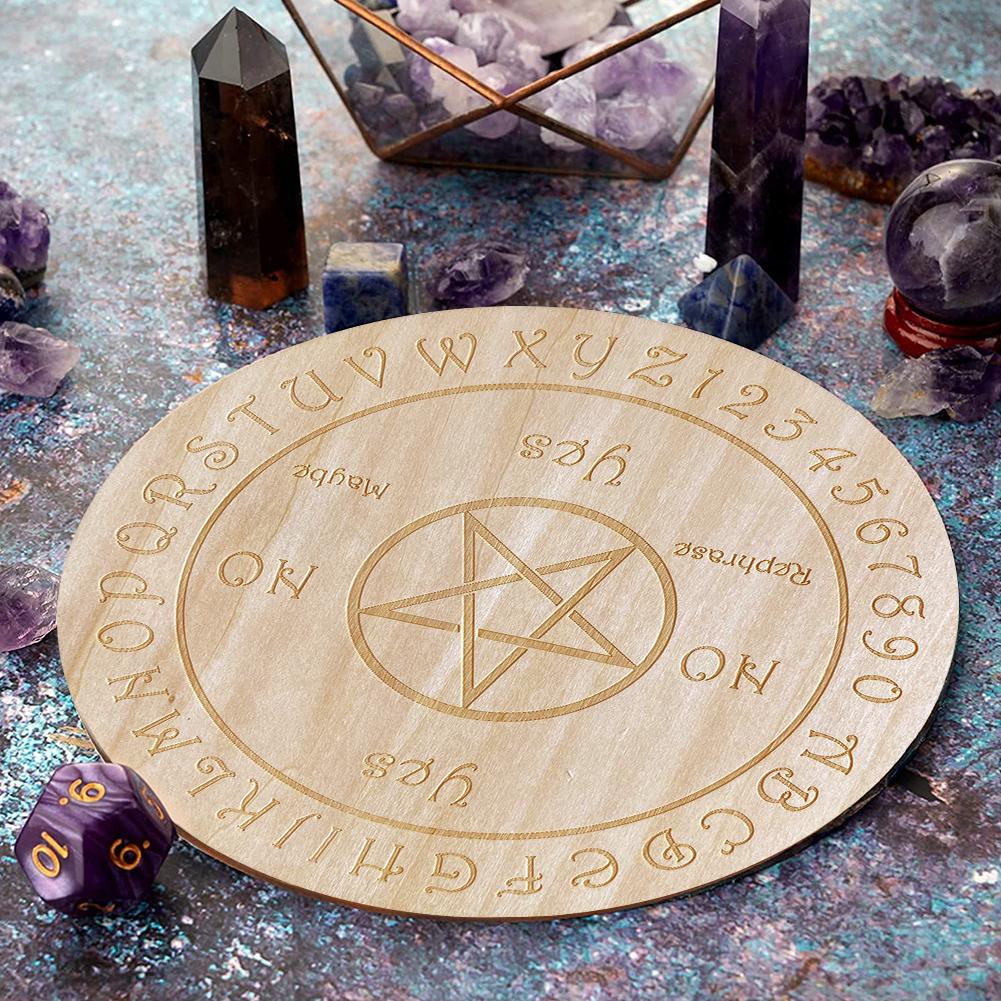 1pc Flower of Life Basswood Coaster Placemats Laser Cut Non-slip Carved Coaster Wood Round Cup Pad Table Mat Art Home Decor