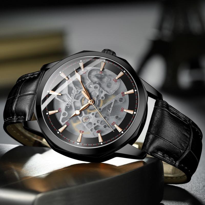 AILANG Uhren Herren Automatik Vollskelett Mechanische Uhr Neue Herrenuhren Wasserdicht