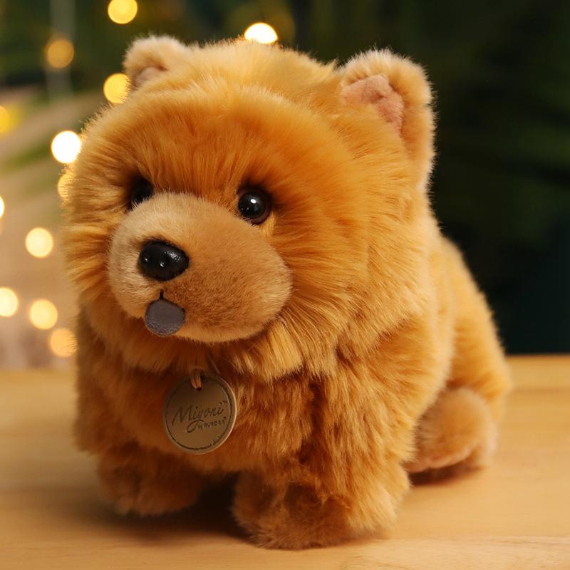 9 Kinds Dog Simulation Bichon Frise Plush Dog Toy Super Cute Likelife Corgi Dog Doll Stuffed Animal Maltese Dog Puppy Pets Toys