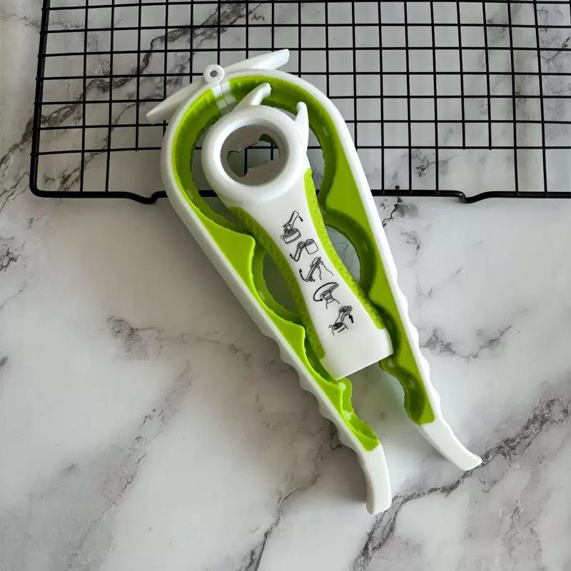 Kreativ 4-i-1 konservöppnare & 5-i-1 kapsylöppnare för öl kombinationsset