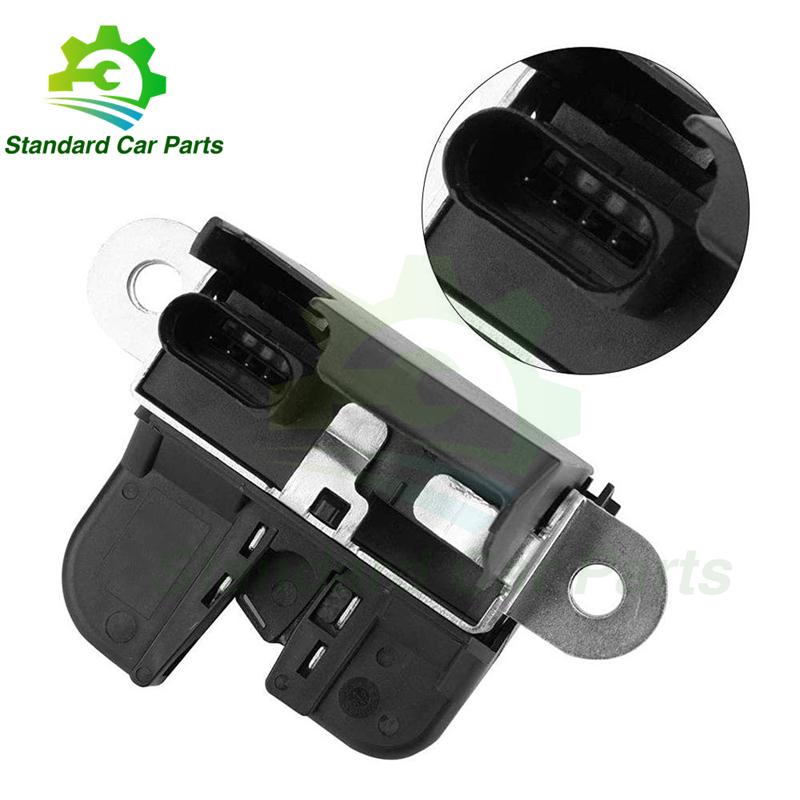 5K0827505A Rear Trunk Lid Lock Latch For VW Golf 5 6 MK5 MK6 GTI Tiguan Passat Polo Touran Seat Leon MK2