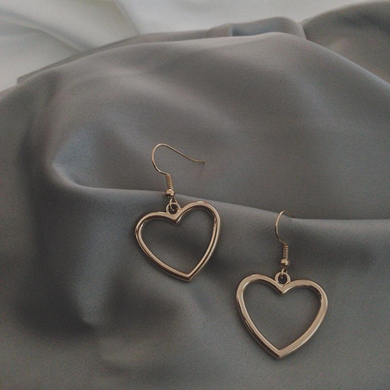 Girls Fashion Heart Hanging Earrings Small Women Drop Earring Jewelry Gifts