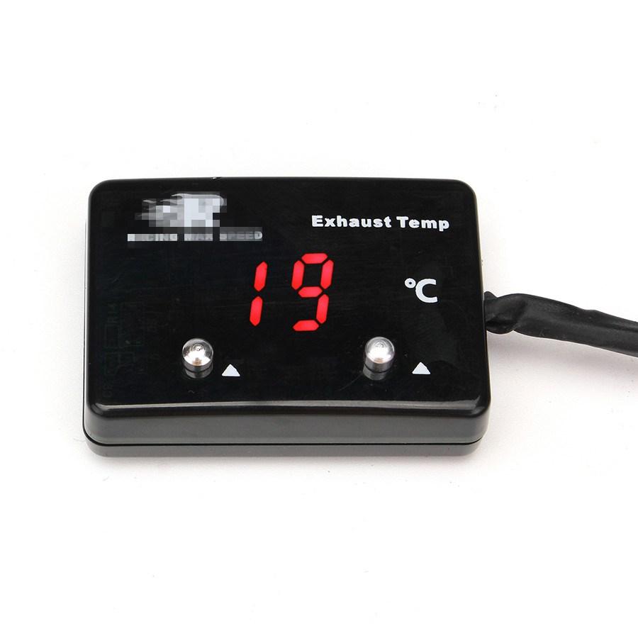 Mini LED Cyfrowy Wyświetlacz Miernik Temperatury Spalin EGT EXT Turbo Diesel Benzyna Z Czujnikiem