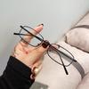 New Vintage Small Rectangle Sunglasses Men ladies Fashion Punk Square Sun Glasses  Metal Frame Black Driving Eyewear