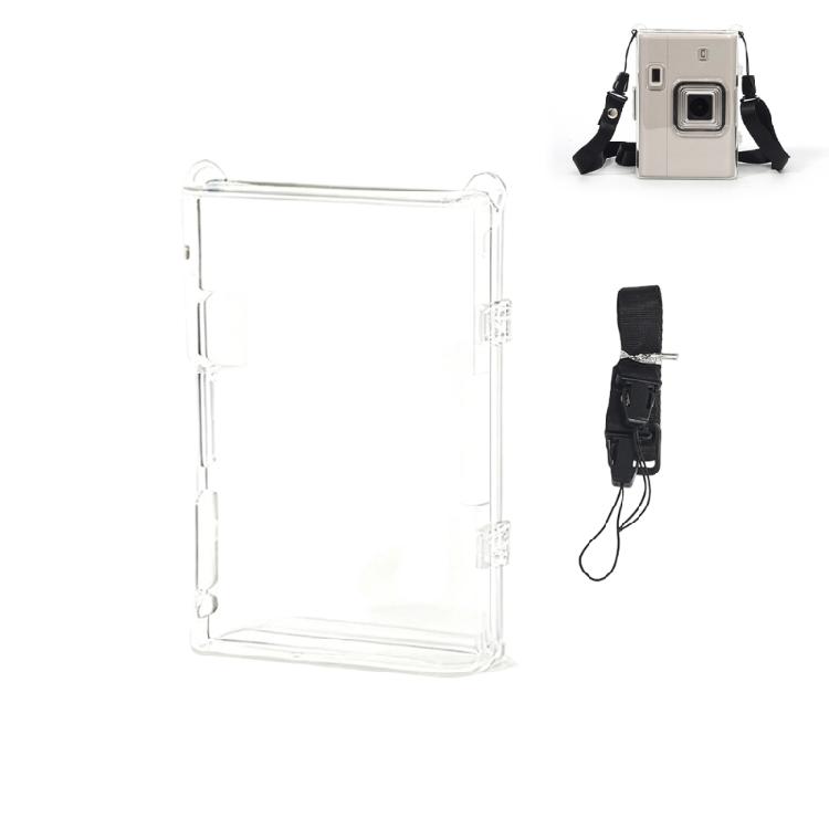 

Scratch Proof Protective Cover for Mini Liplay+ Camera Clear Case Providing Full Button Accessibility Shoulder Pouch 1