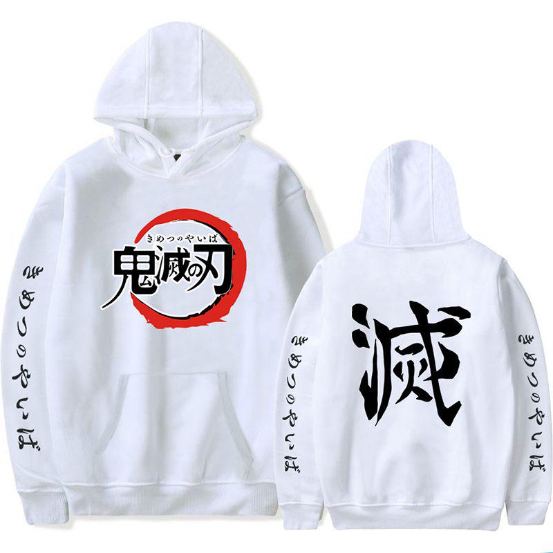 No Demon Slayerkimetsu Yaiba Hoodie Anime Cosplay Coat Sweatshirt Pullover Tops