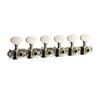 Guitar Parts 6 Right Machine Heads Knobs 12 String tuning Pegs Head for Acoustic