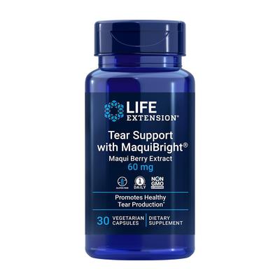 Tear Support with Maquibright 60 Mg, 30 Vegetarian Capsules