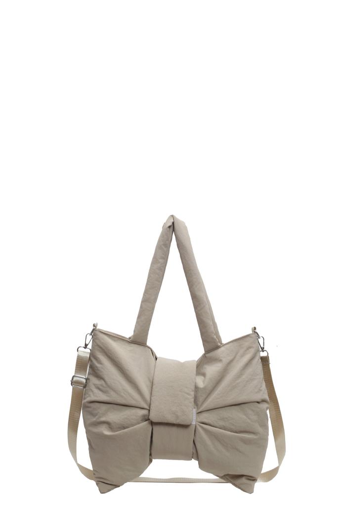 Fashi Nyl Women's Shoulder Bags Casual Solid Color Bowknot Ladies Messenger Bag Simple Versatile Female Underarm Bags