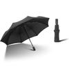 Auto Open Close 8 Rib Folding Umbrella Lightweight Sun Rain Dual Use Parasol for Women Travel
