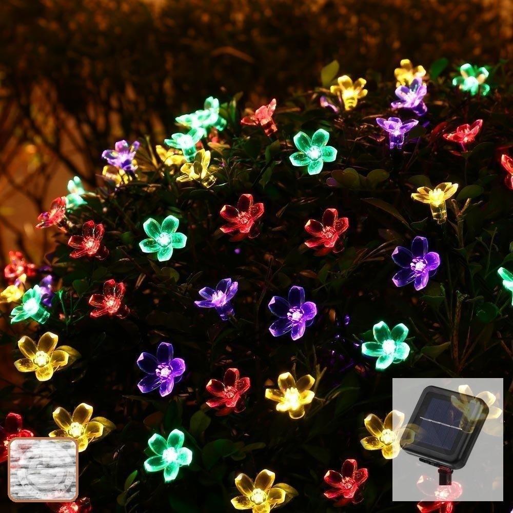 

Bk Stores Solar 30 Led Flowers RGB Садовое украшение Солнечная мощность