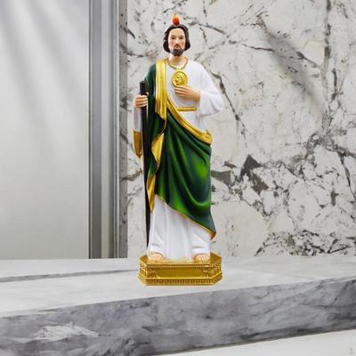 Soška svatého Judy Dárek pro věřící, Domácí dekorace, Sběratelská novinka ST Svatá figurka, Pryskyřice