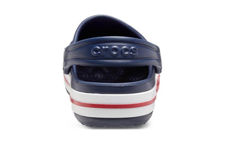 Crocs Bayaband Clog Slip Resistant Cushioning Abrasion Resistant Sandal Black Red White Kids' 207019-410