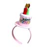 Birthday Cake Candle Headband and Hat for Baby and Pet Party Dress-Up, Holiday Photo Props