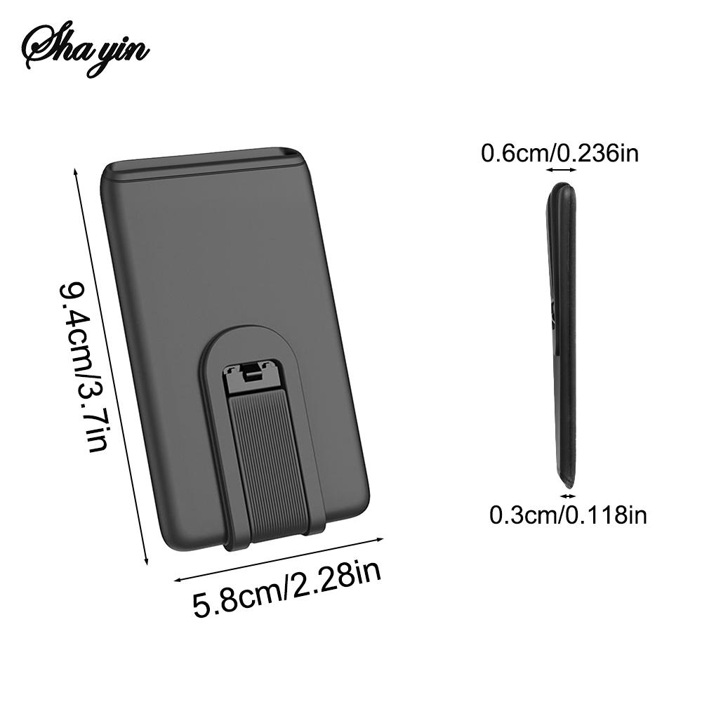 Universal Silicone Phone Card Holder Mobile Cell Phone Stand Credit Cardholder Adhesive Sticker Pocket for Iphone Samsung