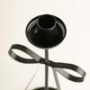 Bowknot Iron Taper Candle Holders Candlestick Holders Decorative Candle Stand for Wedding,Dining Table,Home Decors