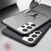 Deer Patterned Hard Cover for Samsung Galaxy S24 S23 S22 S21 S20 Ultra Plus FE A55 35 25 15 72 71 70 54 52 51 34 32 Phone Case