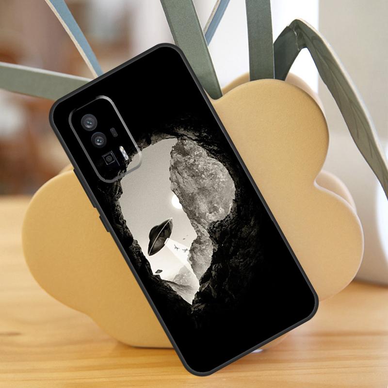 Funny Alien Case For POCO X6 F6 Pro M6 X3 X5 M5s F3 F5 Xiaomi 14 Ultra 12 13 Lite 11T 12T 13T Pro Cover
