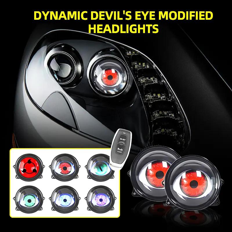 HTCZ7 For BMW X7 G07 X1 E84 F48 F49 F39 X2 F39 F47 X3 E83 F25 G01 X4 F26 G02 X5 F15 G05 X6 E71 F16 G06 Devil's Eye LED Auto Headlight