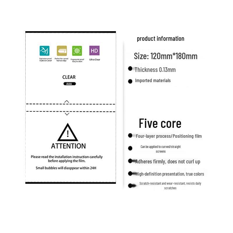 

Високоточний гідрогель TPU для мобільного телефону, м яка плівка, різальна машина з чотиришаровою 8-дюймовою ємністю 120mm x 180mm