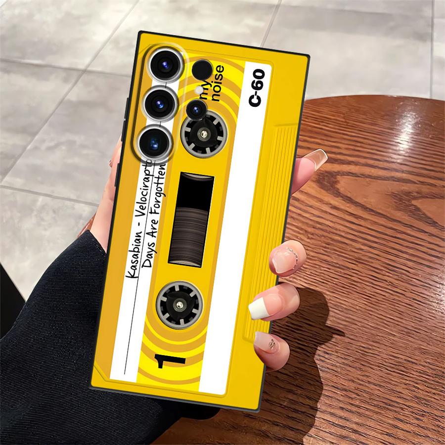 Retro Cameras Games Case for Samsung Galaxy S25 Ultra S23 Note 20 Ultra 8 9 10 S10 S9 S24 Plus S20 S21 FE Funda Phone Cover