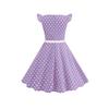European and American Polka Dot Children's Clothing Dress Summer Flying Sleeves Fresh Retro Skirt T