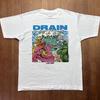 Drain Band White TShirt Cotton Full Size S5XL Unisex T-Shirt
