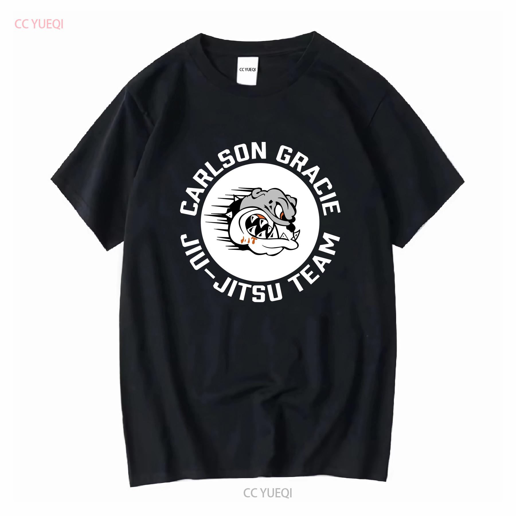 

Нова футболка з логотипом команди Carlson Gracie Jiu Jitsu Смішна Розміри від S до 5XL з довгими або короткими рукавами вінтажна Прана вуличний стиль S