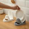 Non-slip Spoon Fork Spatula Stand Storage Rack Pot Lid Holder Kitchen Utensil