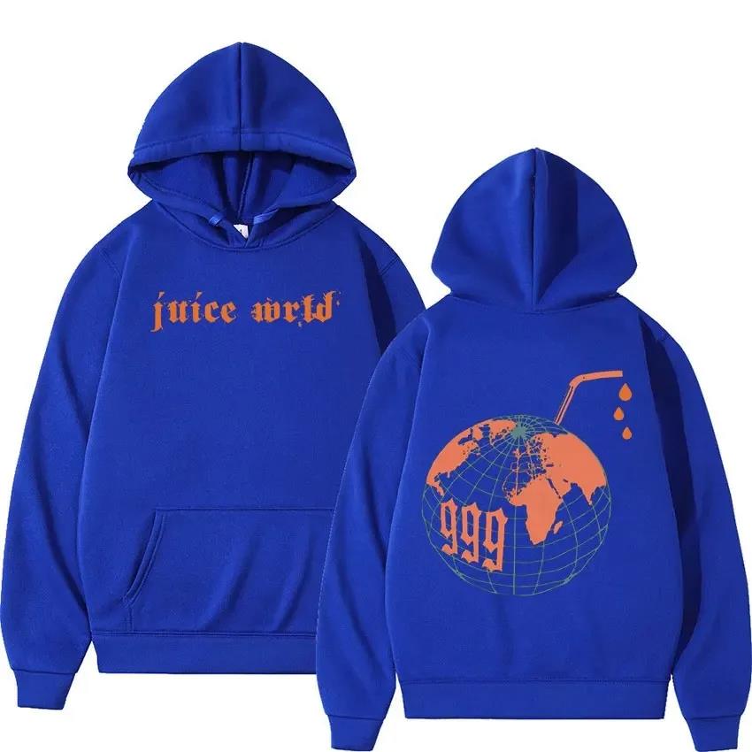 Juice Wrld Rapper Hoodie For Unisex WoUnisex Street Fashion Sweater Popular Hip Hop Sweatshirt Winter Oversized Long Sleeve Streetwear