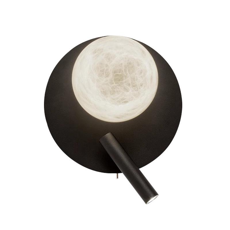 Nordic Minimalist Marble Wall Lamp for Living Room, Bedroom, or Hotel