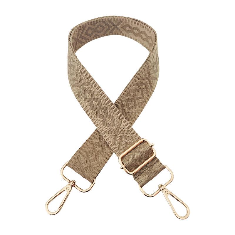 3,8 cm Diamantprydd Enfärgad Bred Axelrem/Axelremsväska för Väskor