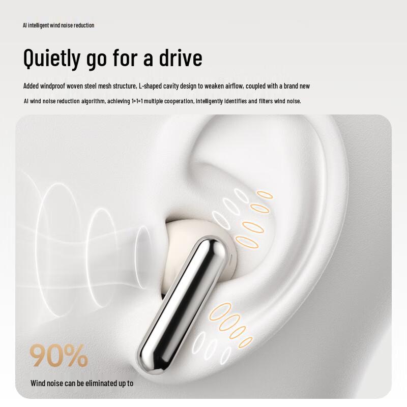Viken Half In-Ear Active Noise Cancelling Wireless Earbuds