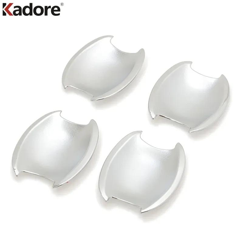 For Hyundai Elantra 2007 2008 2009 2010 Chrome Car Door Handle Cover Trim Side Door Handles Bowl Cup Frame Covers Accessories