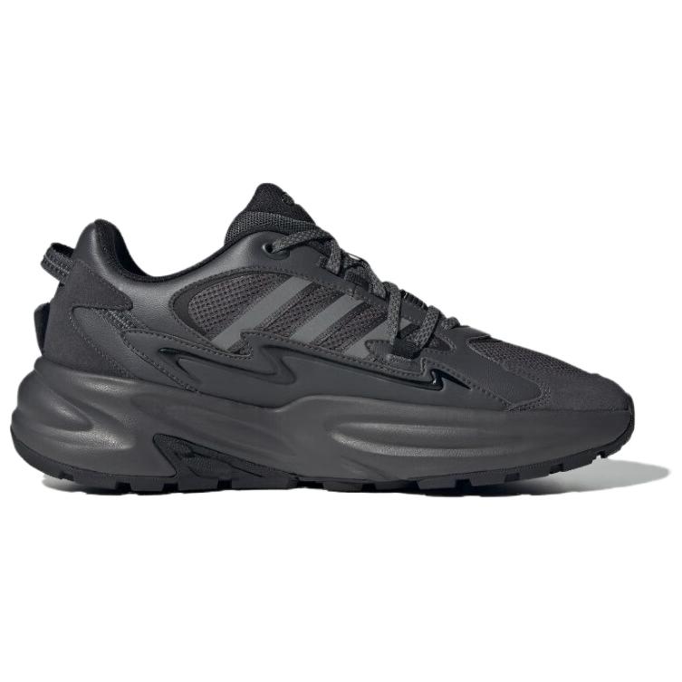 Adidas Ozwave Surge Comfortable Non-Slip Wear-Resistant Low-Top Casual Shoes Unisex Casual Shoes Black JR3192