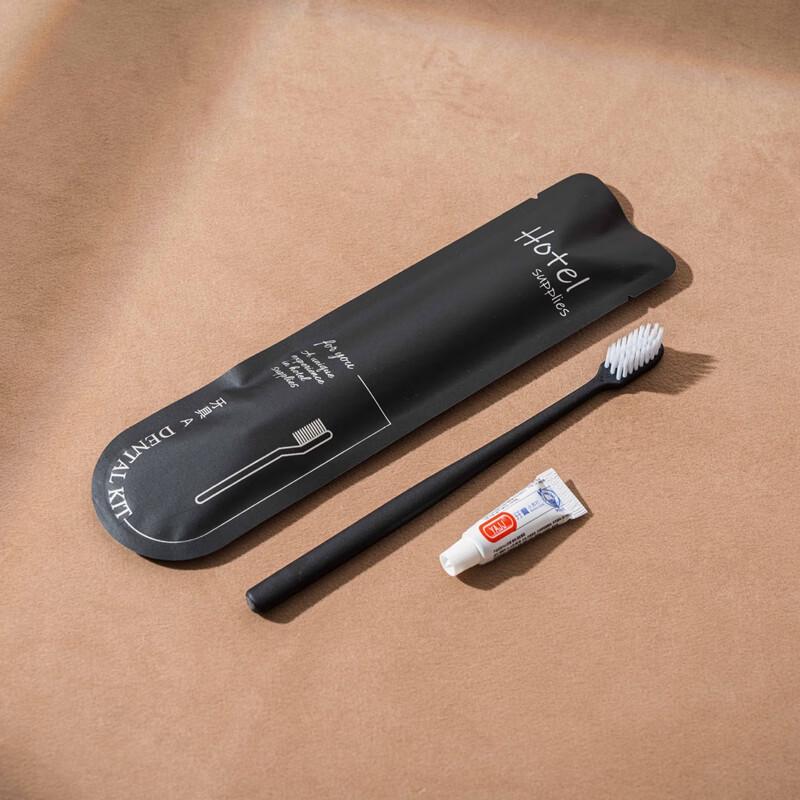 NTOGE 100-Pack Disposable Travel Toothbrush Sets