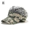 Men Wig Camouflage Cap Fashion Casual Golf Baseball Cap Adjustable Snapback Hats Hip Hop Hat