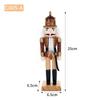 Vintage Cavalry-style Wooden Nutcracker