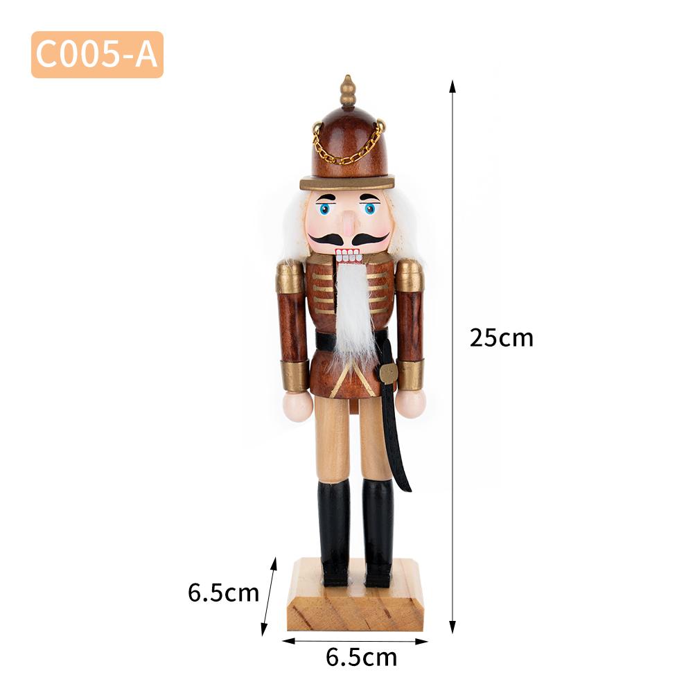 Vintage Cavalry-style Wooden Nutcracker
