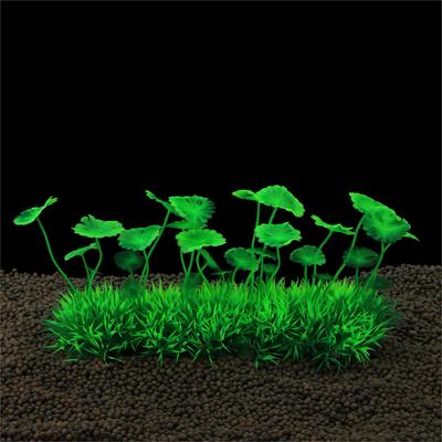 1 Stk. Kunststoff Aquarium Wasserpflanzen Dekoration Aquarium Künstliche Zierpflanze Grünes Gras Pflanze Unterwasser Wasserpflanzen Dekoration