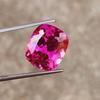 15 Ct Natural Pink Sapphire Certified Gemstone Cushion Cut Stone