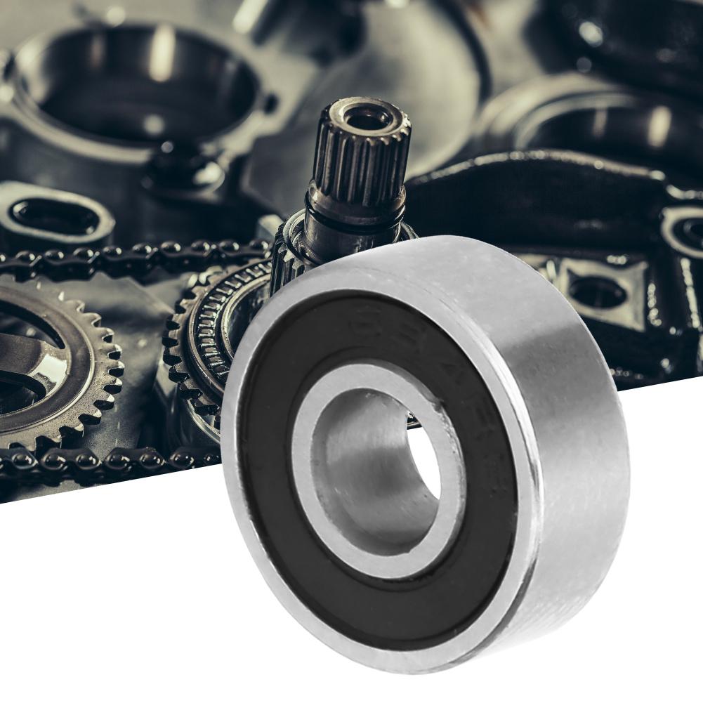 10pcsDouble Sided Rubber Sealed Deep Groove Ball Bearings (6962RS 6x15x5mm)